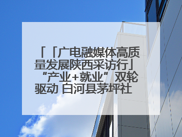 「广电融媒体高质量发展陕西采访行」“产业+就业”双轮驱动 白河县茅坪社区打造易地搬迁后扶新样本