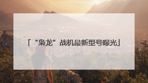 “枭龙”战机最新型号曝光