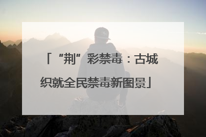 “荆”彩禁毒：古城织就全民禁毒新图景