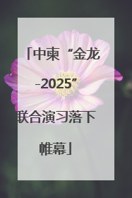 中柬“金龙-2025”联合演习落下帷幕
