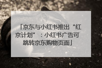 京东与小红书推出“红京计划”：小红书广告可跳转京东购物页面