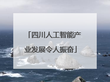 四川人工智能产业发展令人振奋