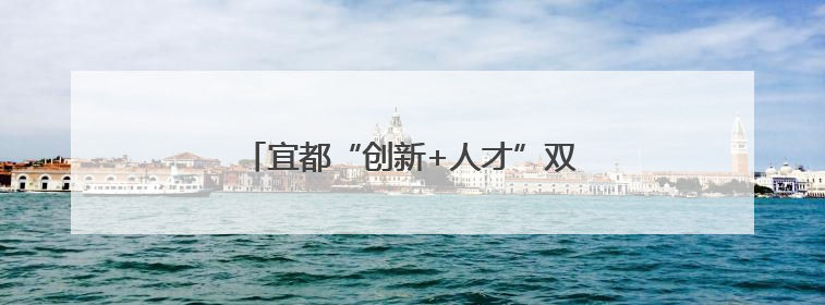宜都“创新+人才”双轮驱动助力支点建设