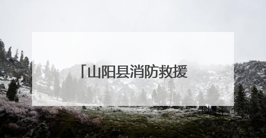 山阳县消防救援大队开展端午前消防安全宣传活动