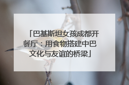 巴基斯坦女孩成都开餐厅：用食物搭建中巴文化与友谊的桥梁