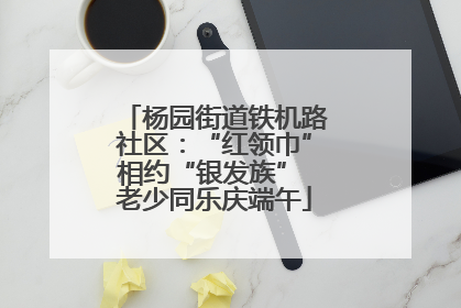 杨园街道铁机路社区：“红领巾”相约“银发族” 老少同乐庆端午