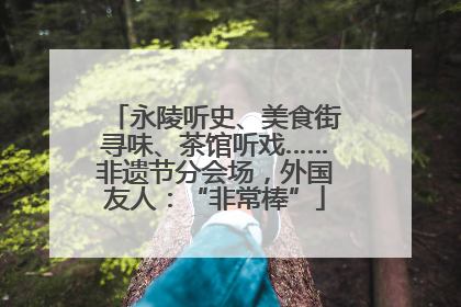 永陵听史、美食街寻味、茶馆听戏……非遗节分会场，外国友人：“非常棒”