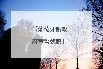 葡萄牙新政府宣誓就职