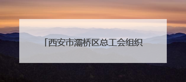 西安市灞桥区总工会组织集体协商现场观摩活动