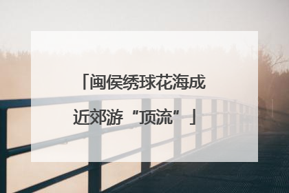 闽侯绣球花海成近郊游“顶流”
