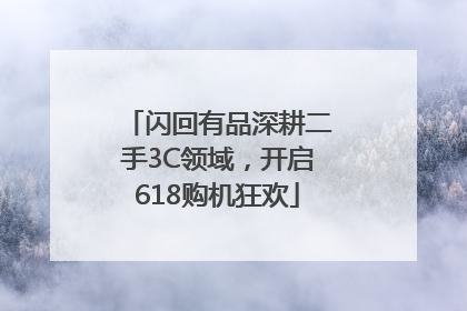 闪回有品深耕二手3C领域，开启618购机狂欢