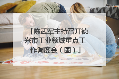 陈武军主持召开德兴市工业领域重点工作调度会（图）