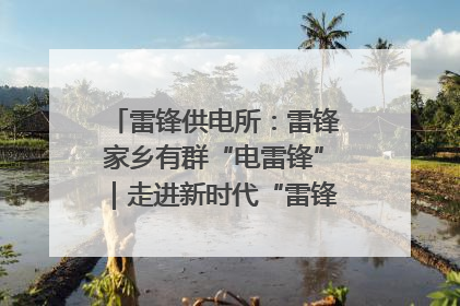 雷锋供电所：雷锋家乡有群“电雷锋”｜走进新时代“雷锋传人 长沙榜样”