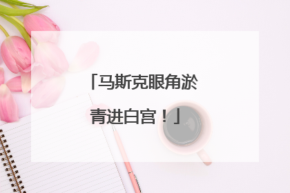马斯克眼角淤青进白宫！