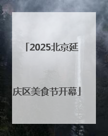 2025北京延庆区美食节开幕