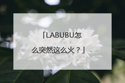 LABUBU怎么突然这么火？